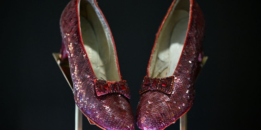 Dorothy's ruby slippers fetch record $32.5M