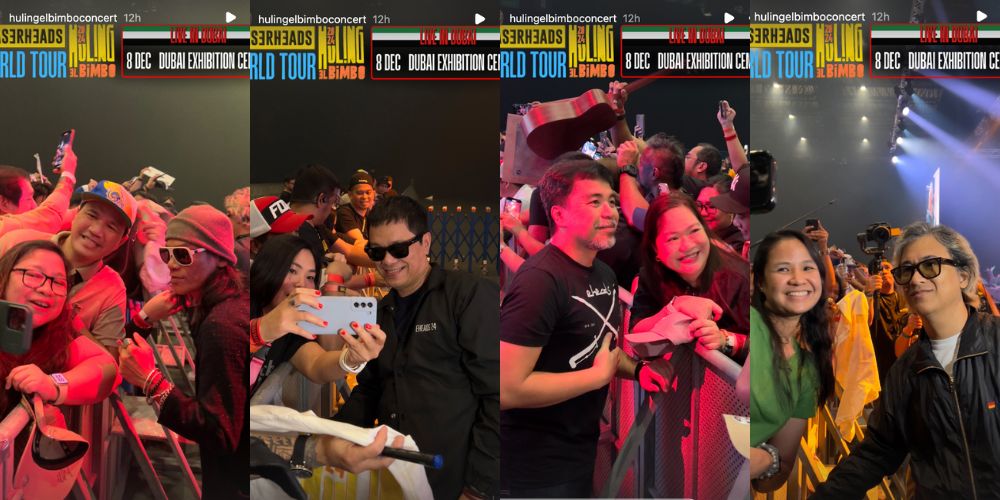 At the Dubai show, Eraserheads give fans an intimate soundcheck experience 