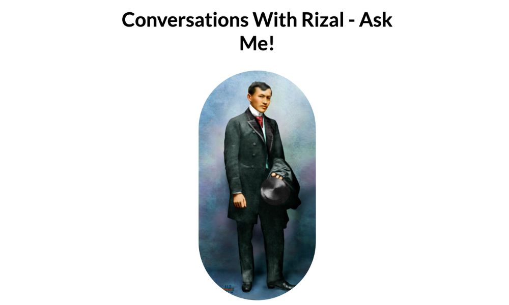 Fancy 'chatting' with Dr. Jose Rizal? A veteran voice artist develops an AI Rizal for that