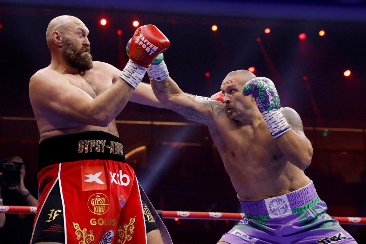 Oleksandr Usyk vs Tyson Fury in Riyadh, Saudi Arabia