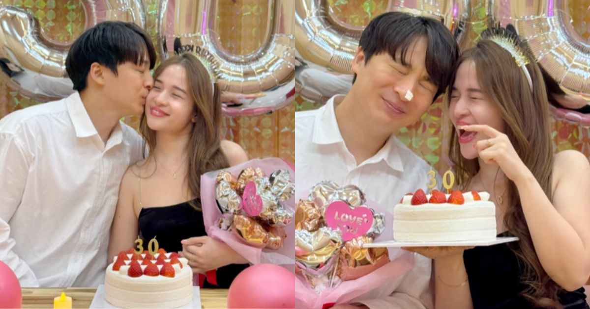 Kristel Fulgar celebrates 30th birthday with BF Suhyuk Ha