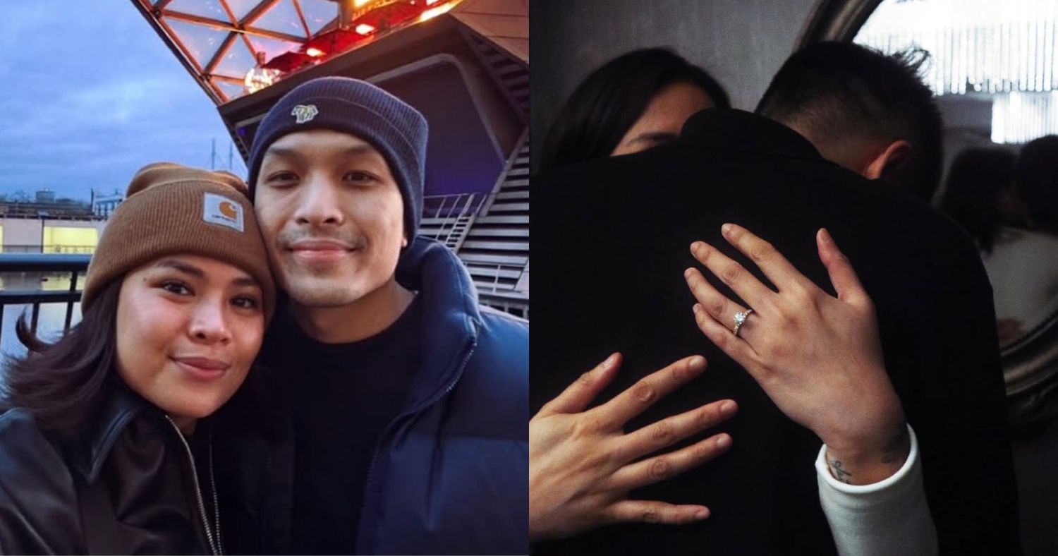 Louise Delos Reyes is now engaged!