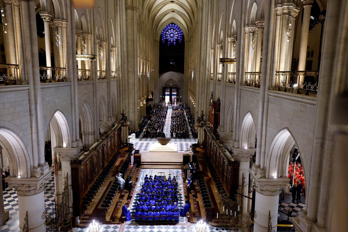 France says 'merci' as Notre-Dame Cathedral rises from ruins of fire