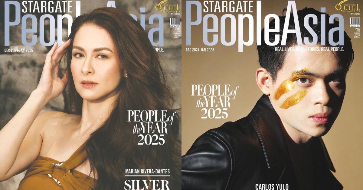 Marian Rivera, Carlos Yulo among PeopleAsia's People of The Year 2025