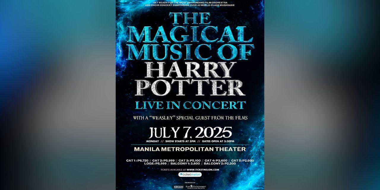 'The Magical Music of Harry Potter Live in Manila': Concert date, ticket prices