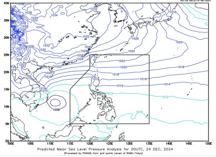 PAGASA: Amihan, Shear Line to Affect PH; Tropical Cyclone Still Outside PAR