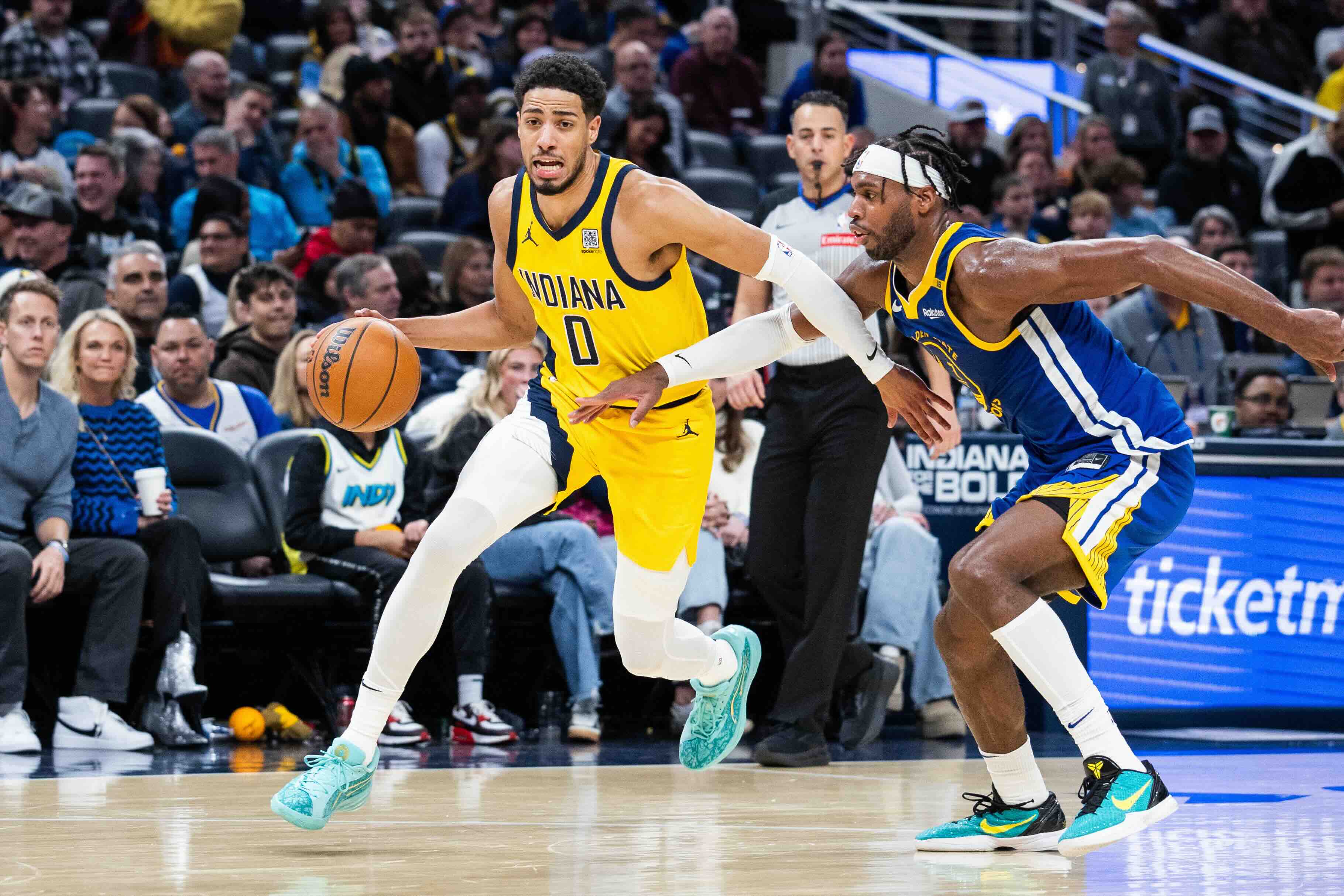 Pacers outlast Warriors for 5th straight win