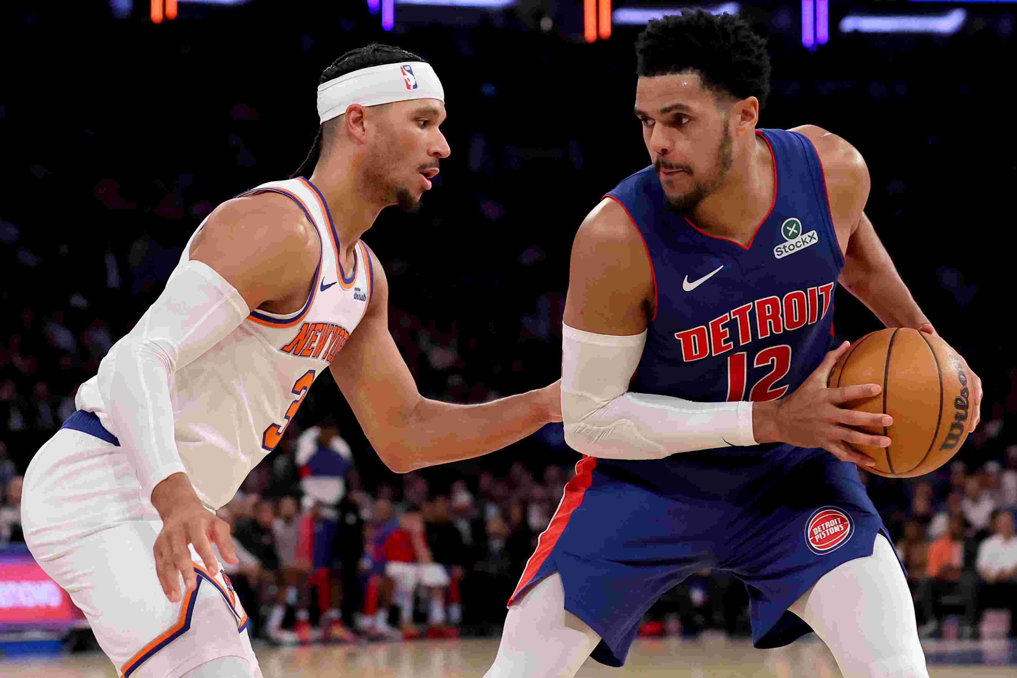 NBA: Surging Pistons hold off Knicks to win again