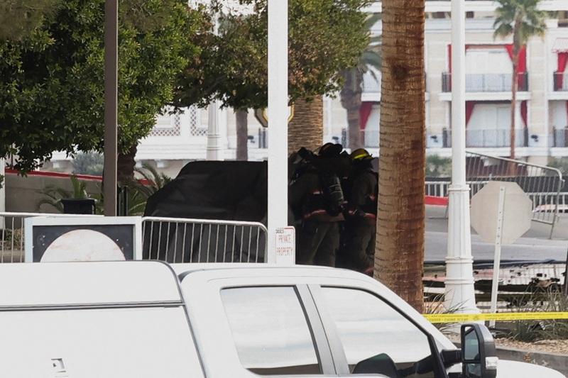 Tesla Cybertruck fire in Las Vegas leaves one dead, others injured