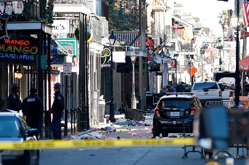 Driver in fatal New Orleans truck ramming may not have acted alone, had ISIS flag