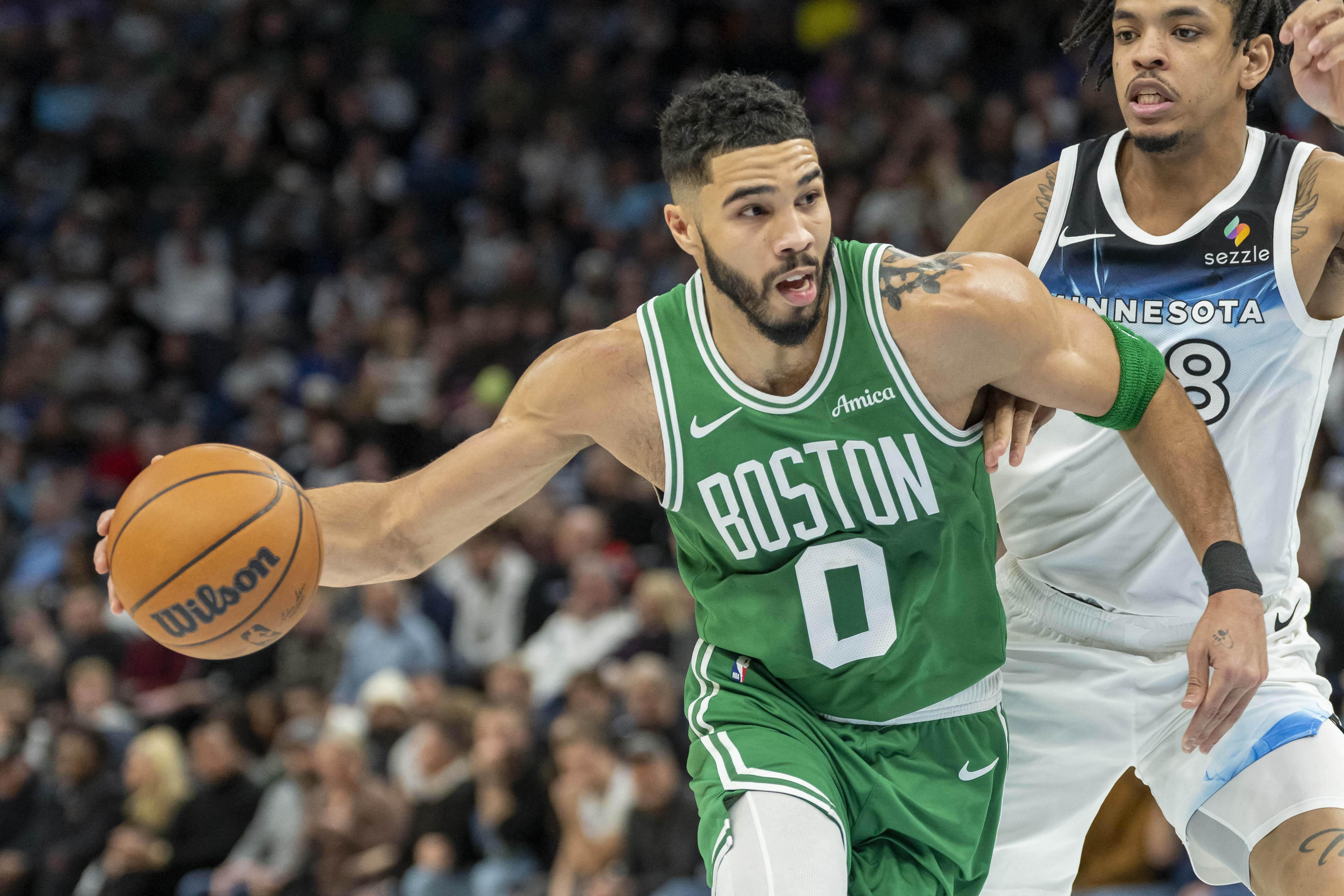 NBA: Jayson Tatum of the Boston Celtics