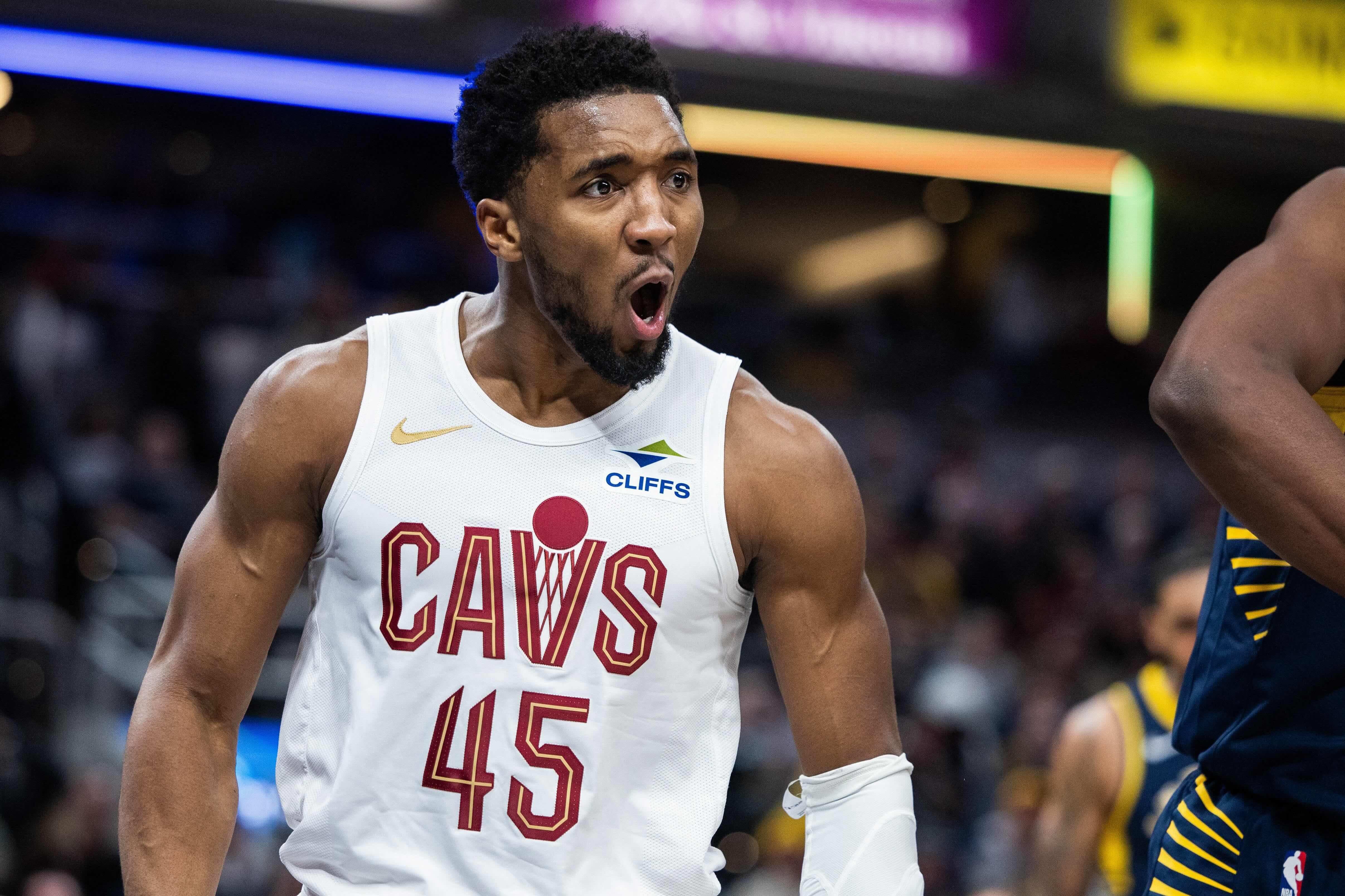 NBA Donovan Mitchell Ty Jerome power Cavaliers past Heat GMA News