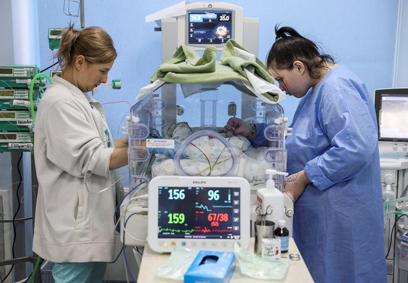 Ukrainian doctors save lives at children's heart surgery center relocated after missile attack