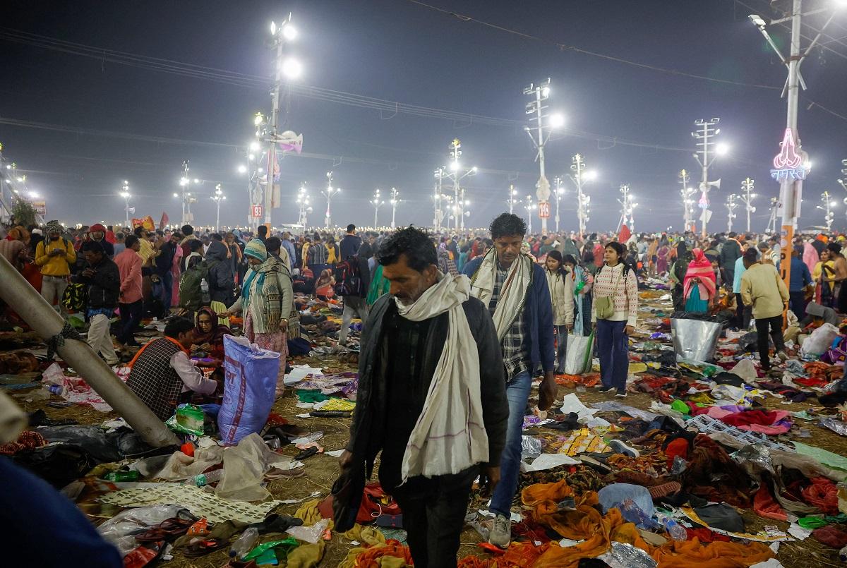 Death toll rises in Maha Kumbh Mela stampede; nearly 40 in morgue, India police say