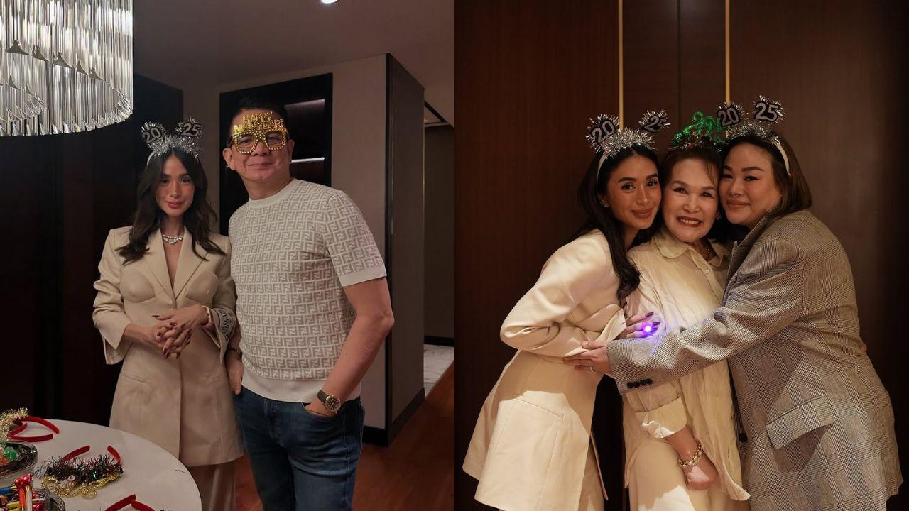 Heart Evangelista ushers in New Year with loved ones: '2025, you're already amazing'