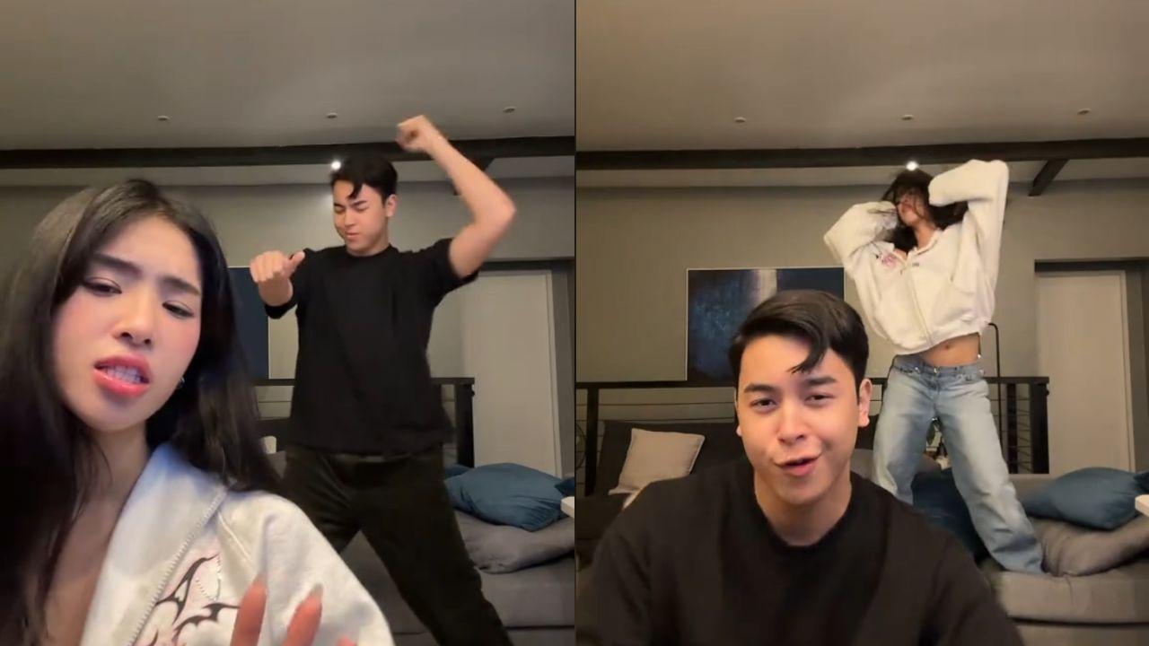 Sophia of KATSEYE, Leon Barretto hop on 'La La La' TikTok trend