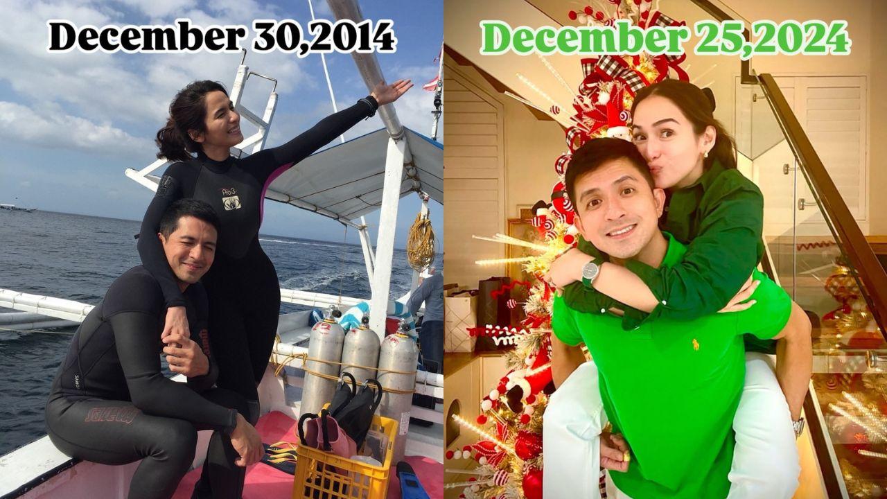 Dennis Trillo posts couple pics with Jennylyn Mercado 10 years apart