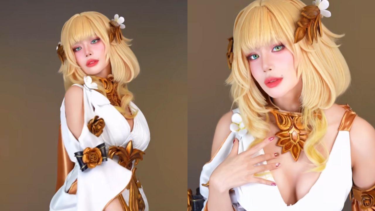 Myrtle Sarrosa looks divine as Aglaea of 'Honkai: Star Rail'