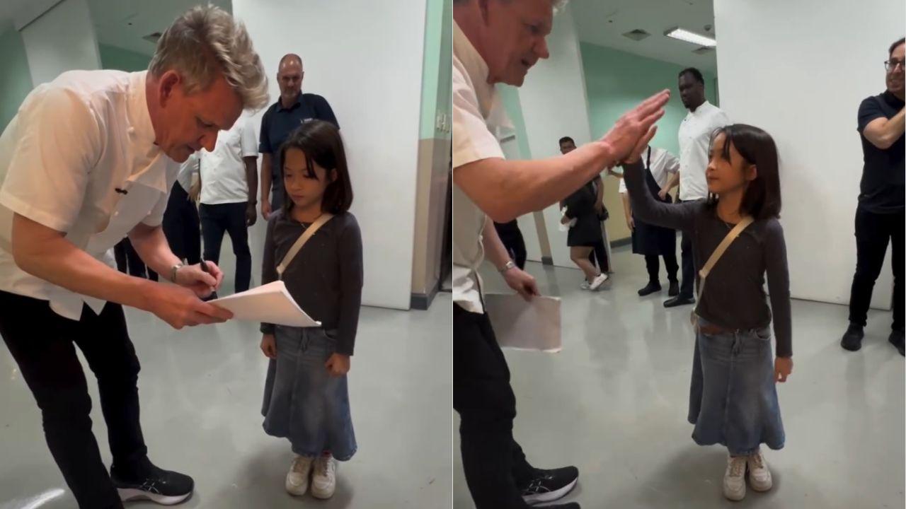 Gordon Ramsay has the sweetest reaction to getting drawings from Judy Ann Santos' daughter Luna