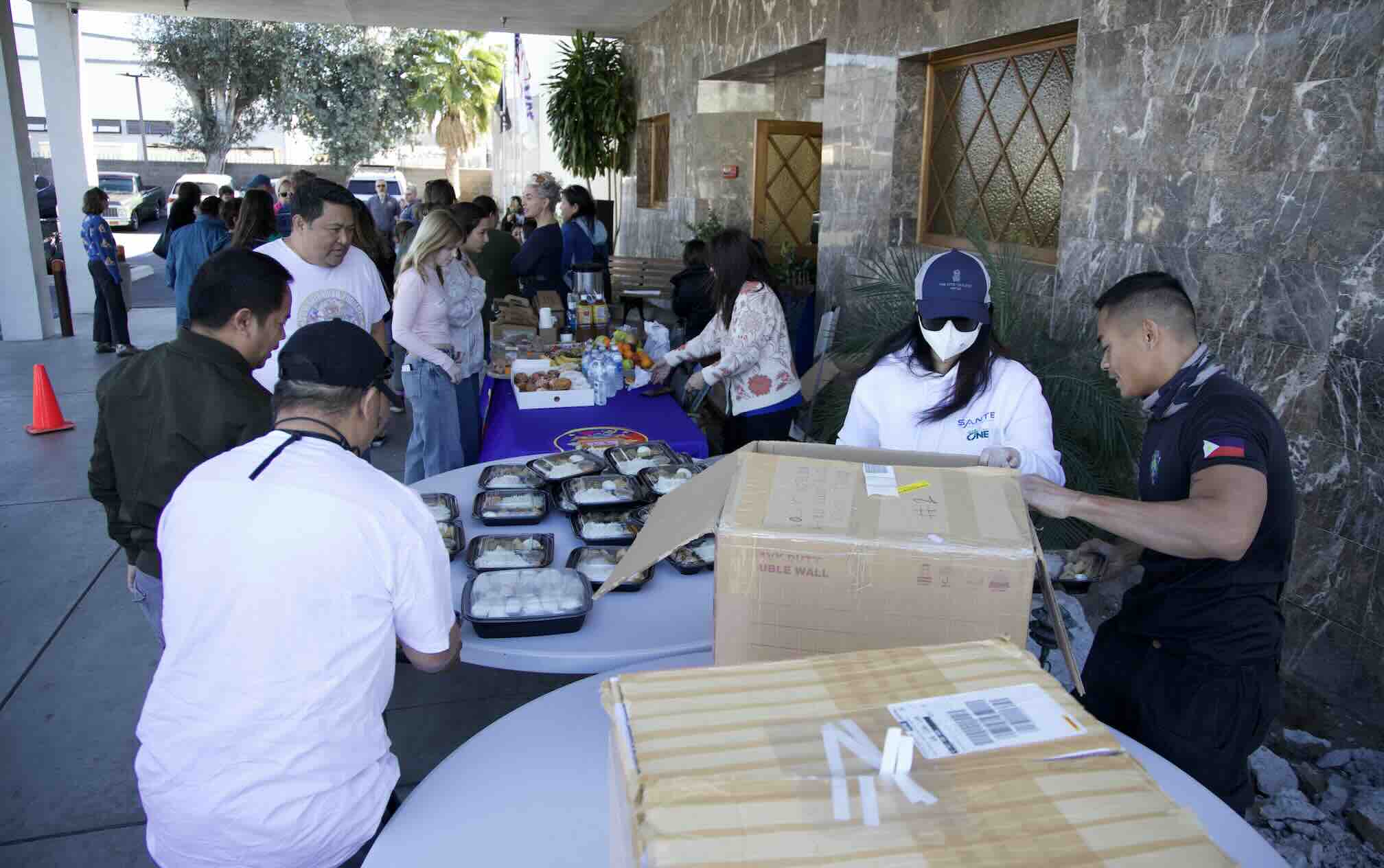 Filipinos in LA show 'bayanihan spirit' to aid wildfire victims