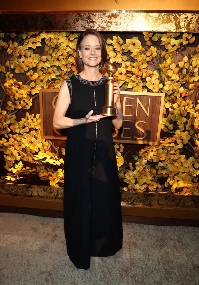 Jodie Foster. Photo: Golden Globes 2025