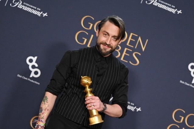 Kieran Culkin. Photo: Golden Globes 2025