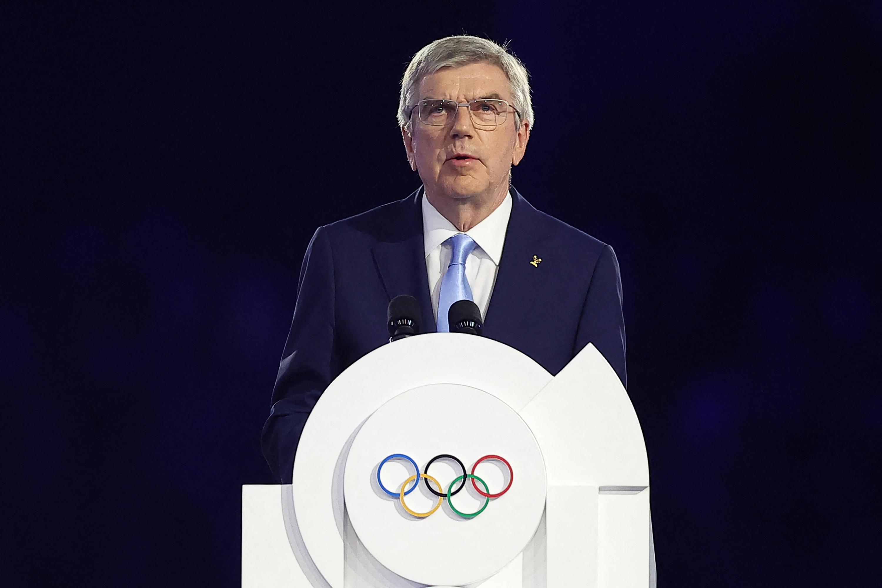 International Olympic Committee (IOC) president Thomas Bach
