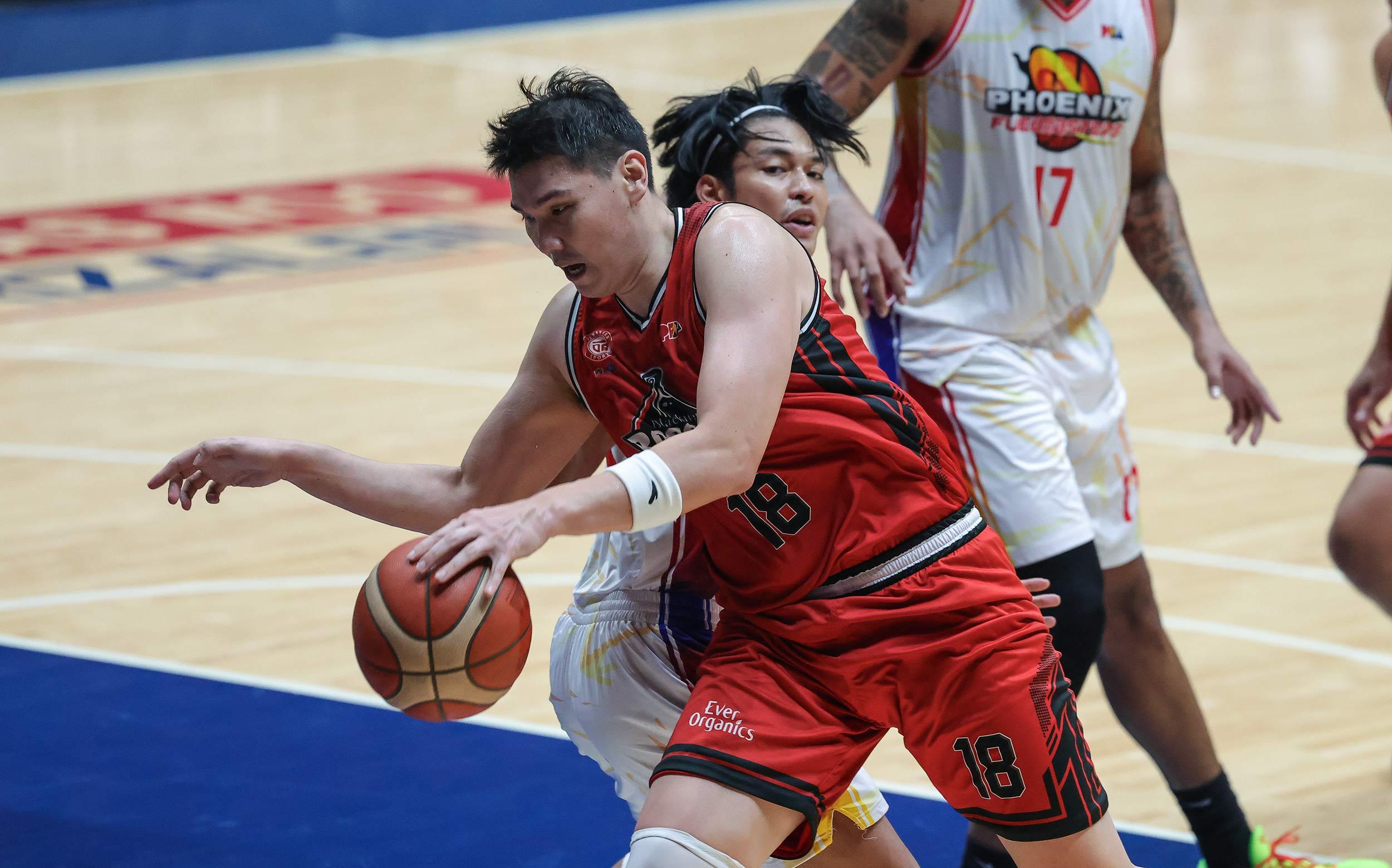 PBA: Justin Chua of the Blackwater Bossing