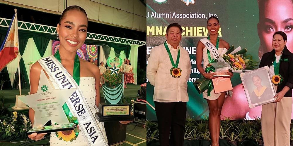 Chelsea Manalo ‘grateful and honored’ for 2 awards from De La Salle Araneta University