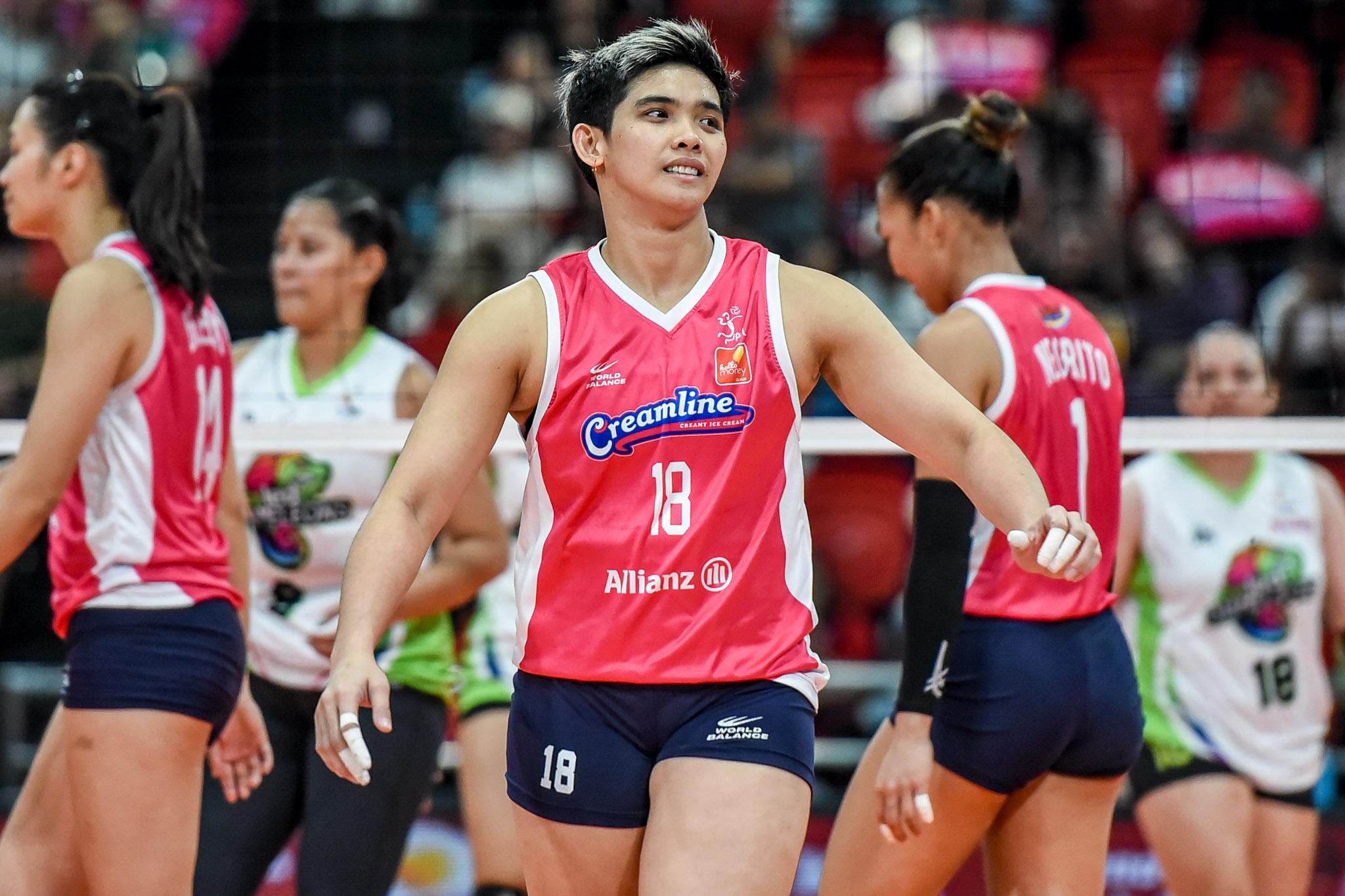 PVL: Tots Carlos of the Creamline Cool Smashers