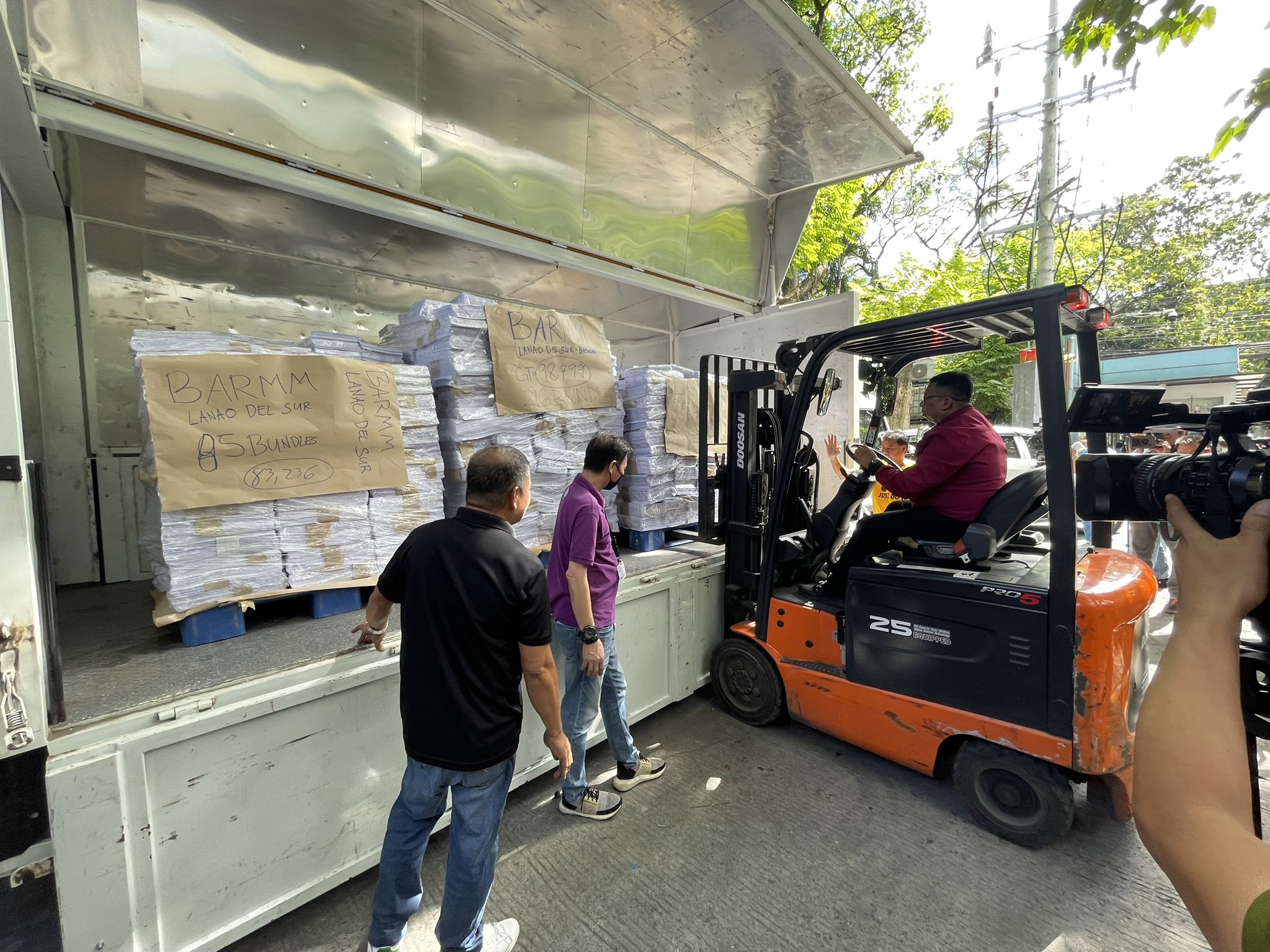 Comelec moves 6 million wasted ballots to Laguna for disposal