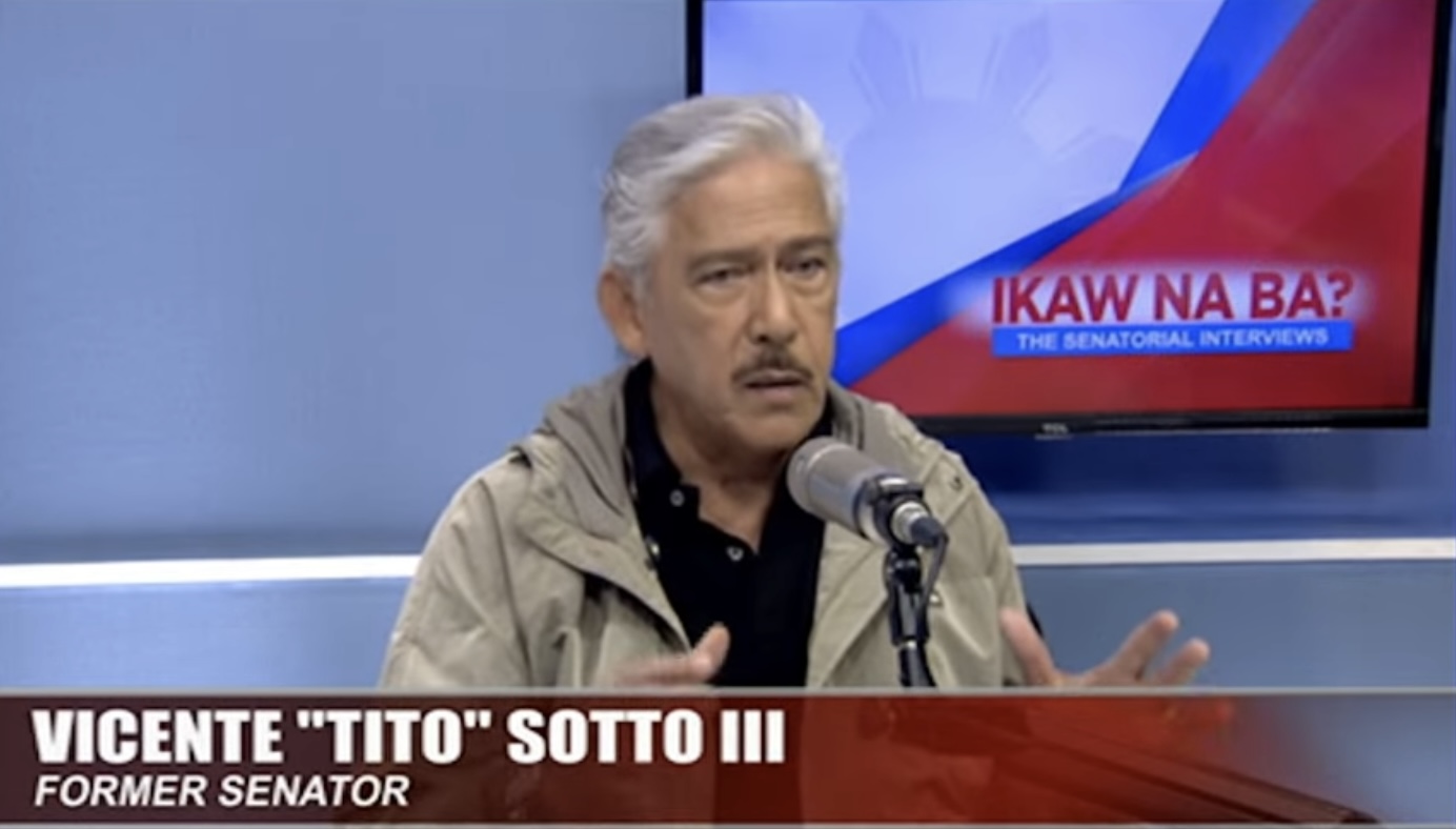 Tito Sotto to push for 'administrative annulment' if back in Senate