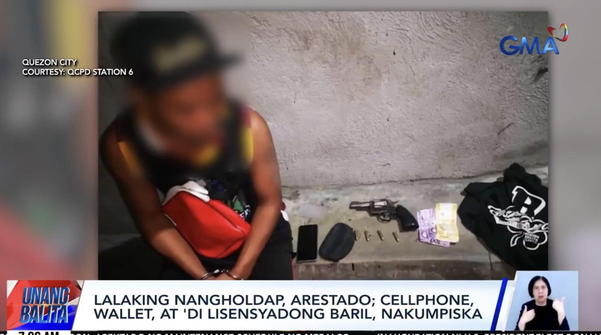 Lalaking nang-holdap, arestado sa follow-up operation ng pulisya sa QC