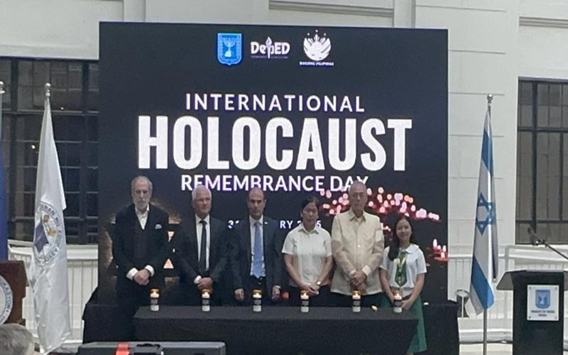 International Holocaust Remembrance Day, ginunita sa Maynila
