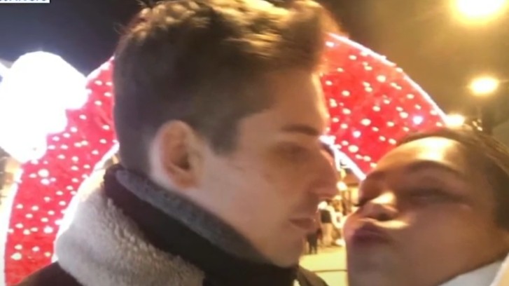 Mitja Kocjancic and wife Marvil Facturan 