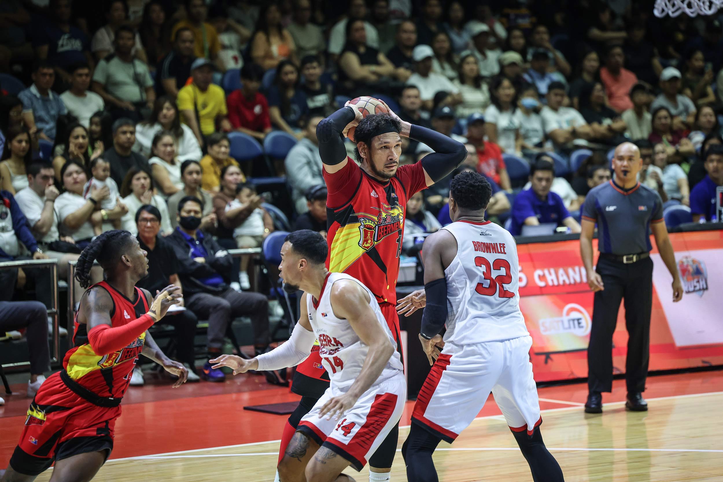 PBA: June Mar Fajardo of the San Miguel Beermen