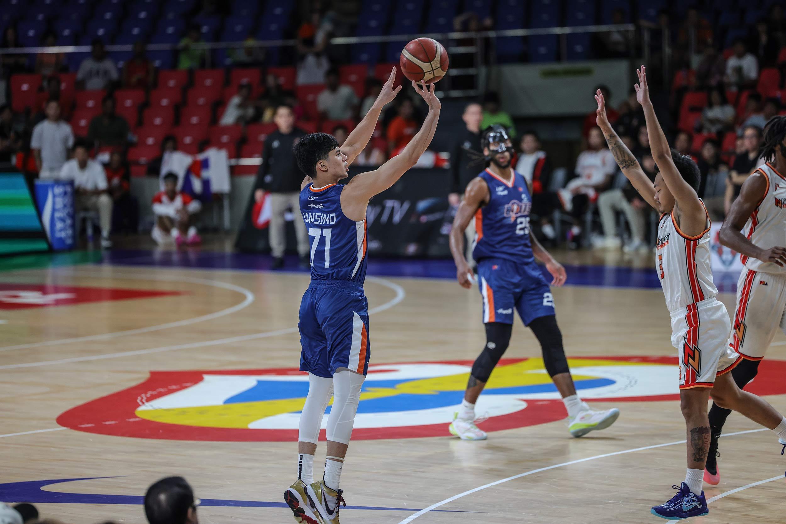 PBA: CJ Cansino of the Meralco Bolts