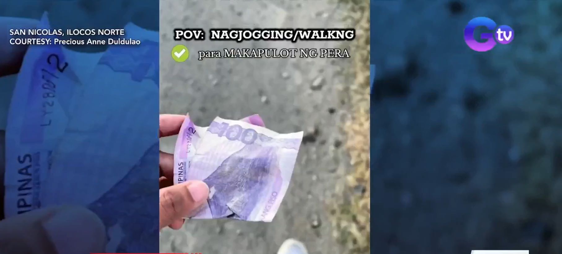 Babaeng jogger, nakapulot ng mga barya at perang papel sa kalsada sa Ilocos Norte
 thumbnail