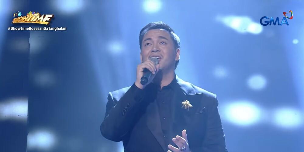 Sofronio Vasquez sings winning piece ‘A Million Dreams’ on ‘It’s Showtime’