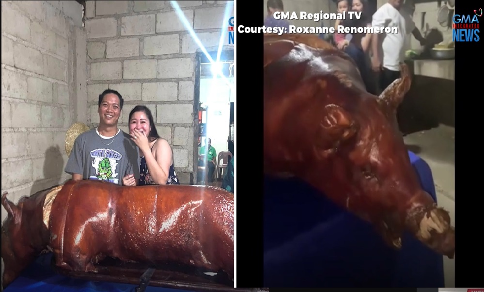 Jumbo lechon na 90 kilos ang bigat, inihanda sa Bohol
 thumbnail