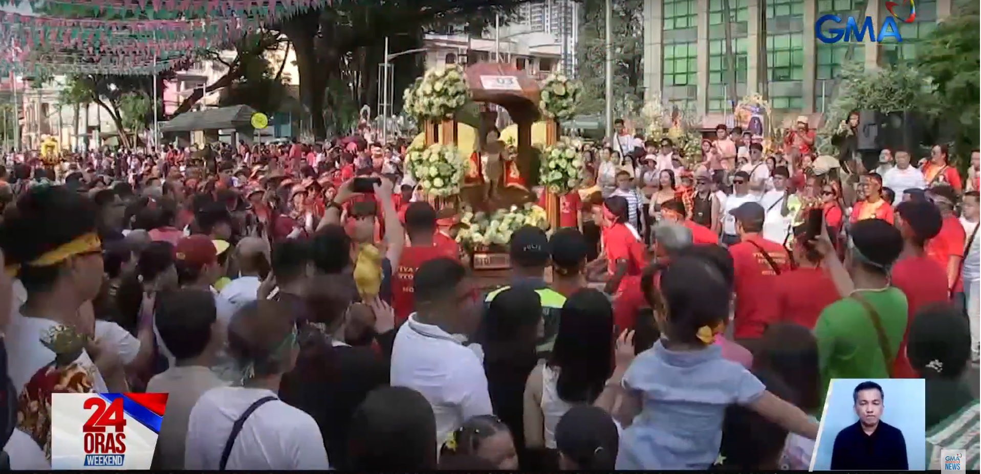 Pasay grand procession showcased 400 Sto. Niño images