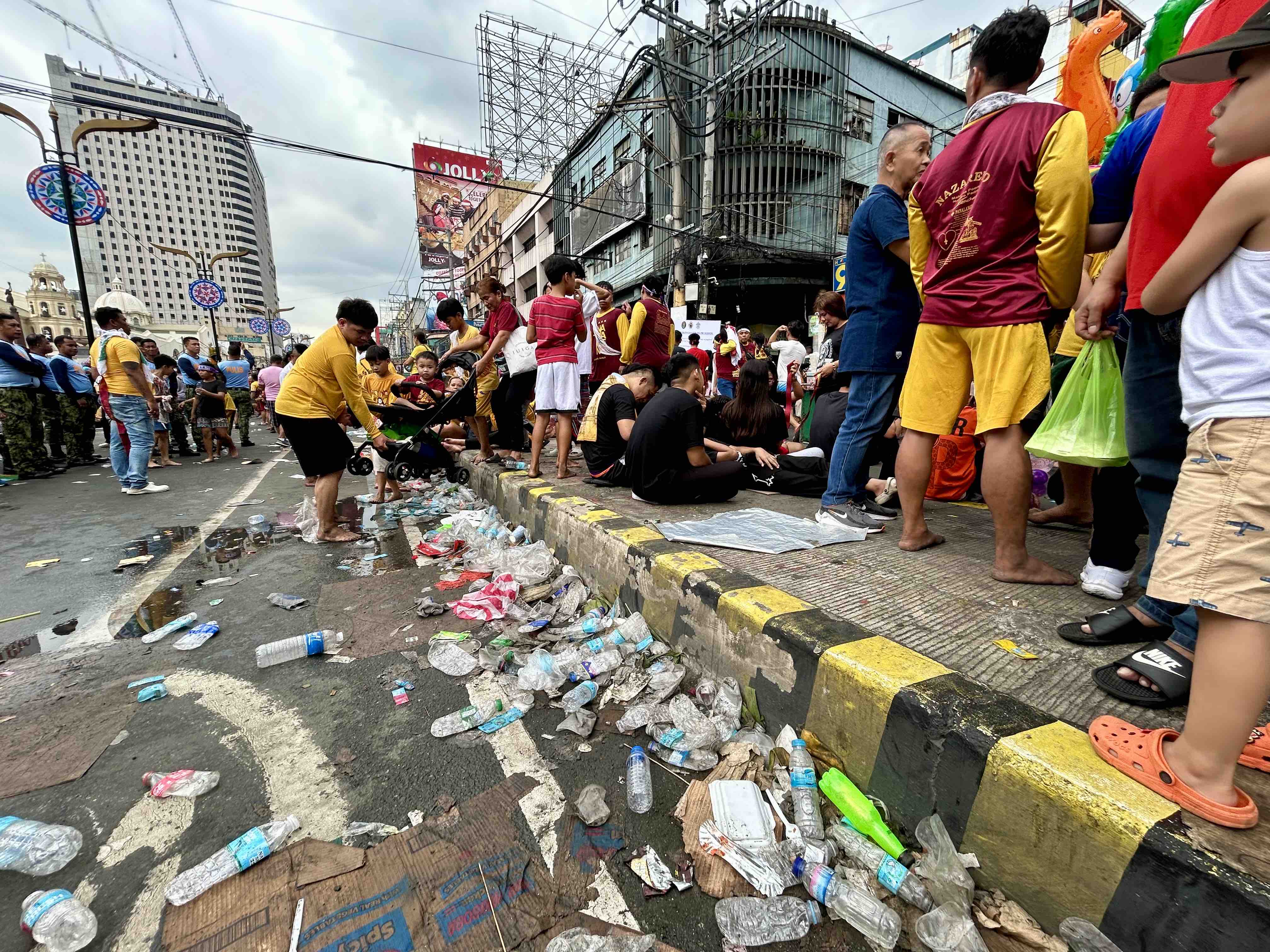 EcoWaste slams “out-of-control” littering during Nazareno 2025