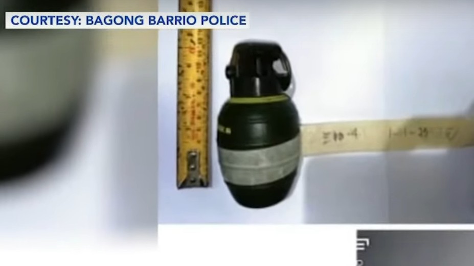 Man nabbed with grenade, gun after shootout with cop
