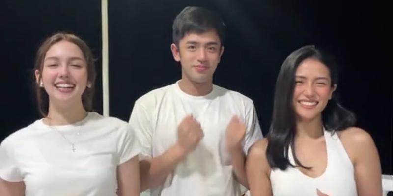 Chanty of Lapillus dances with David Licauco, Sanya Lopez in new TikTok video