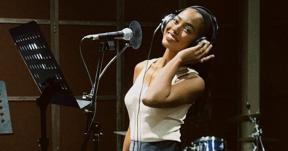 Is Chelsea Manalo recording a song?