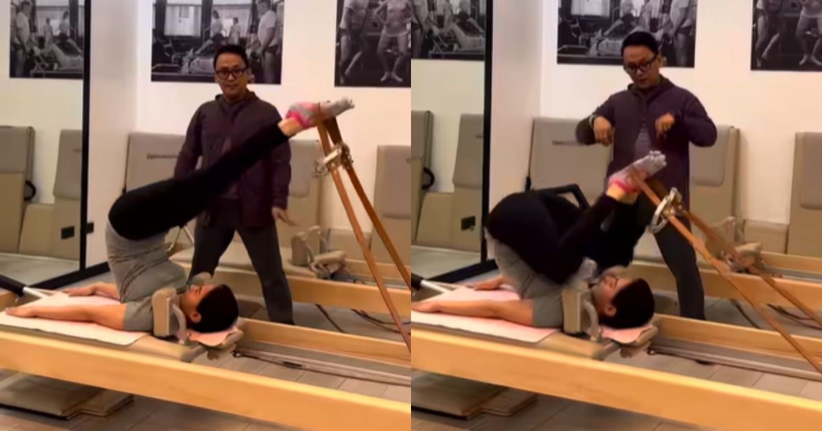 Marian Rivera flaunts flexible body in pilates video