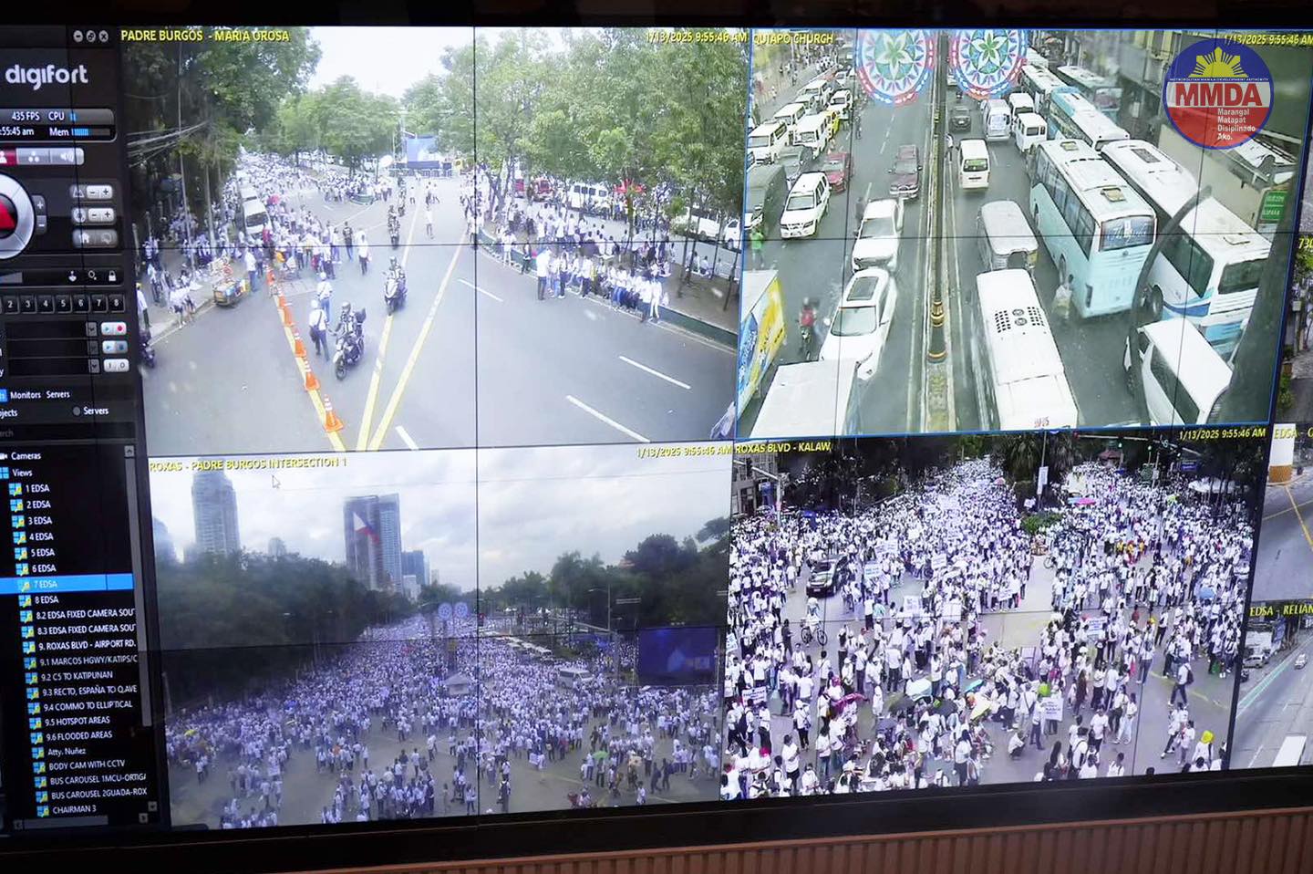 Heavy traffic observed in Quiapo amid INC rally --MMDA