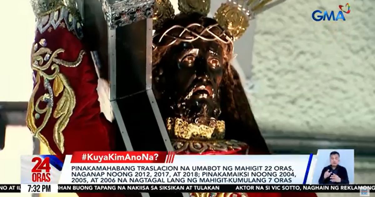 Why is the Jesus Nazareno image dark-skinned? Kuya Kim explains