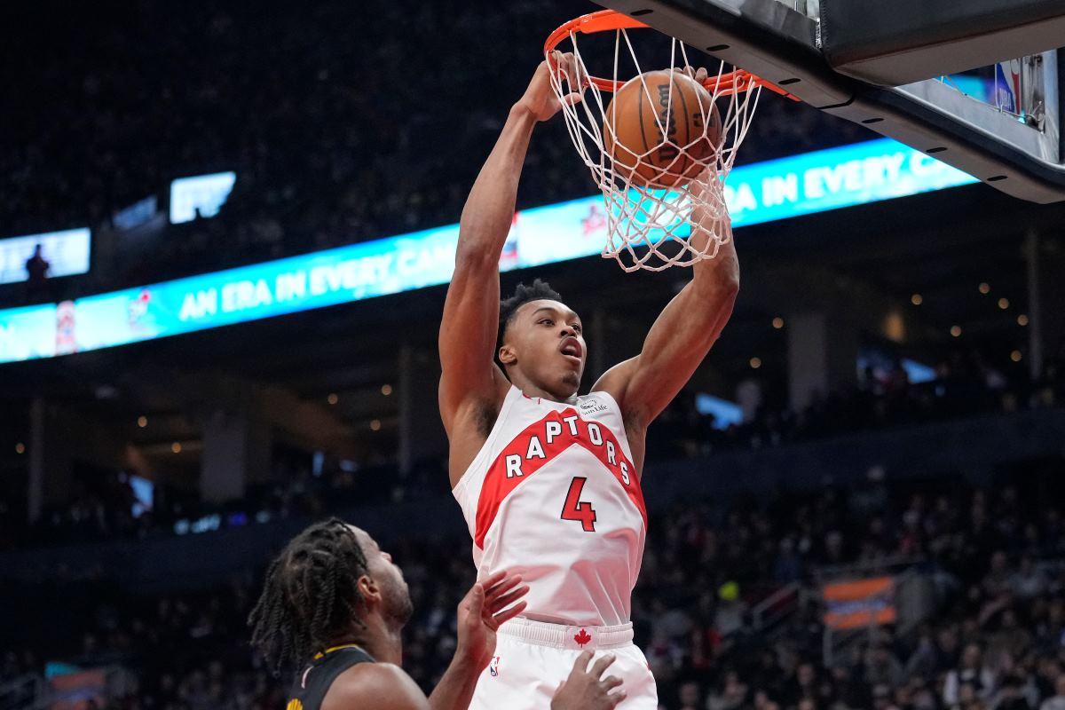 NBA: Raptors overtake Warriors, end five-game skid