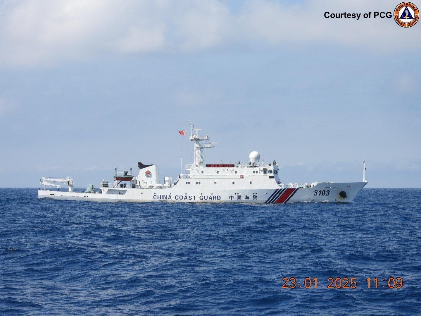 BRP Cabra prevents Chinese ship from getting closer to Zambales coastline